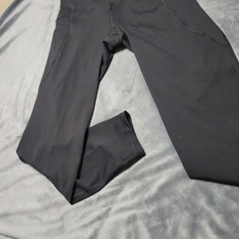 Old Navy Legging Women Large Active‎ Skinny Black Comfort Stretch Pull On Pocket